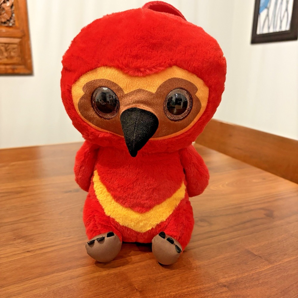 Harry Potter Wizarding World Fawkes Plush Stuffed Animal Approx 12"